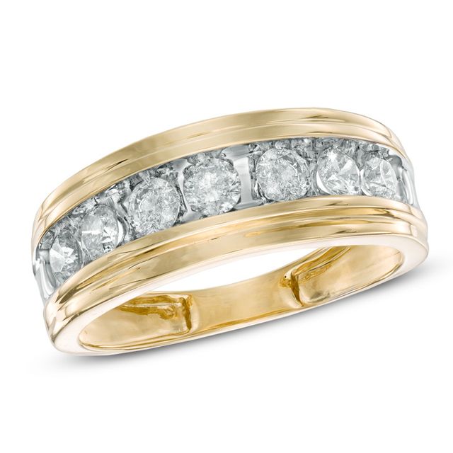 Previously Owned - 1 CT. T.w. Diamond Comfort Fit Band in 10K Gold