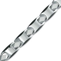 Previously Owned - Link Bracelet in Two-Tone Tungsten - 8.5"