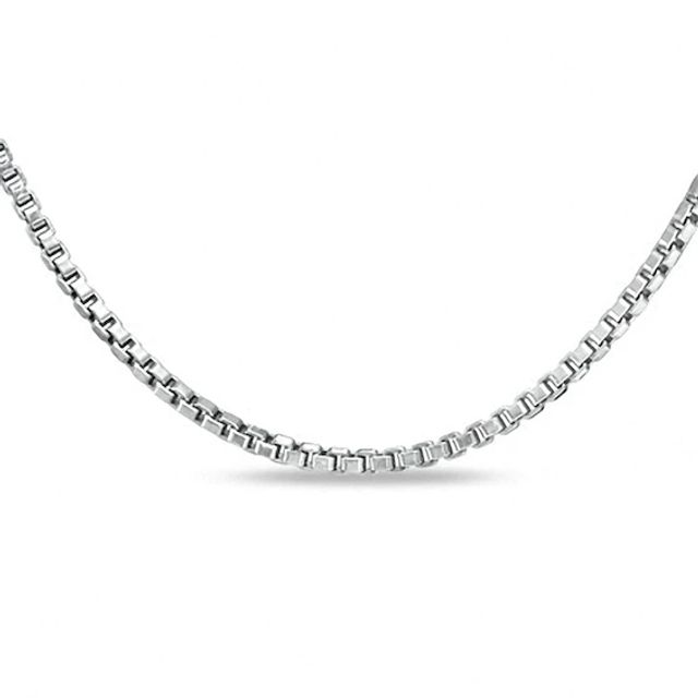 Previously Owned - Sterling Silver 1.3mm Box Chain Necklace - 20"