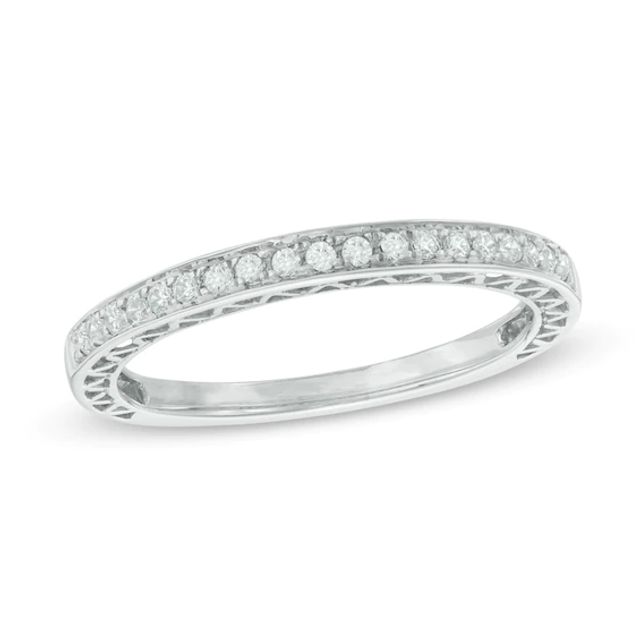 Previously Owned - 1/6 CT. T.w. Diamond Anniversary Band in 10K White Gold