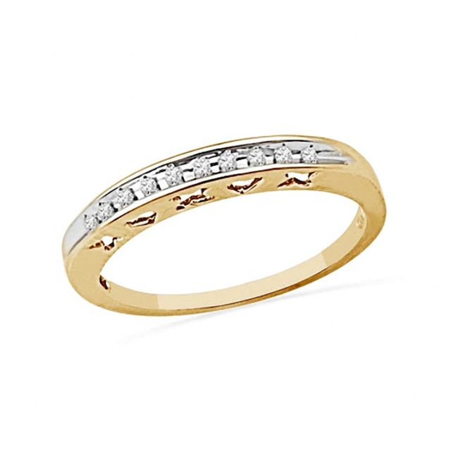 Previously Owned - Diamond Accent Anniversary Band in 10K Gold