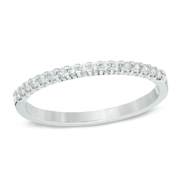 Previously Owned - 1/6 CT. T.w. Diamond Anniversary Band in 14K White Gold