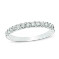 Previously Owned - 3/8 CT. T.w. Diamond Wedding Band in 10K White Gold