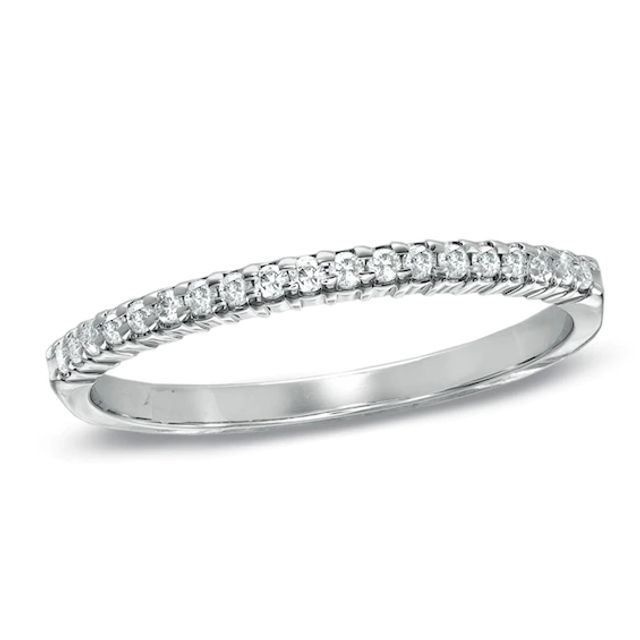 Previously Owned - 1/6 CT. T.w. Diamond Band in 10K White Gold