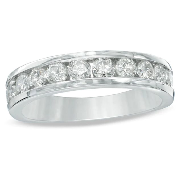 Previously Owned - 1 CT. T.w. Diamond Band in 10K White Gold