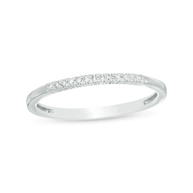 Previously Owned - 1/20 CT. T.w. Diamond Anniversary Band in 10K White Gold