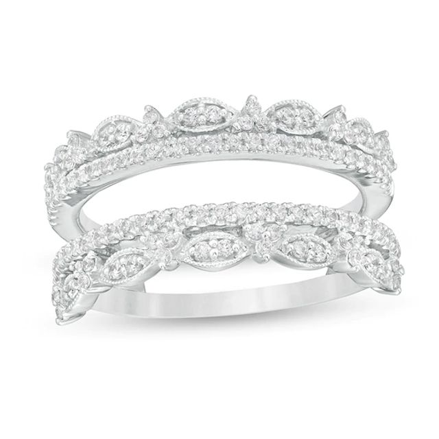 Previously Owned - 5/8 CT. T.w. Diamond Solitaire Enhancer in 14K White Gold