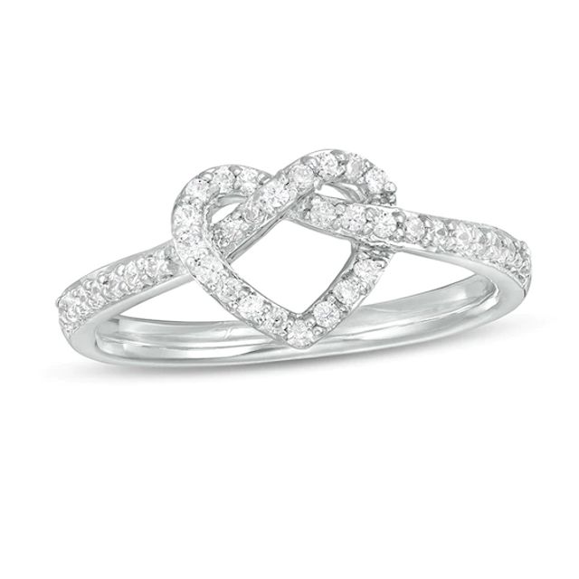 Diamond infinity Ring Made of Rose Gold | KLENOTA
