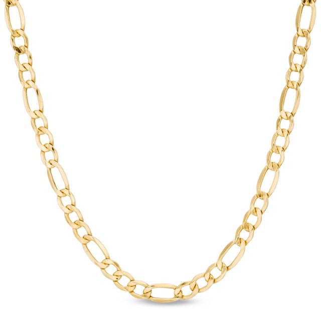 Previously Owned - Men's 5.8mm Light Figaro Chain Necklace in 14K Gold - 24"