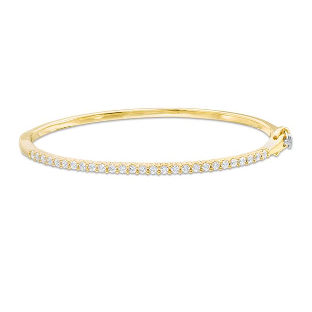 Previously Owned - 7/8 CT. T.w. Diamond Bangle in 14K Gold