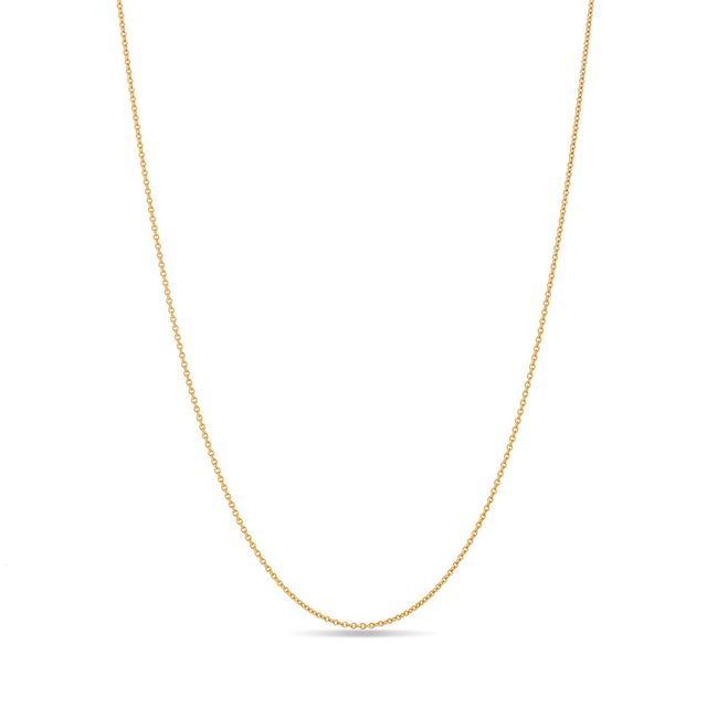 Previously Owned - 1.5mm Cable Chain Necklace in 18K Gold - 20"