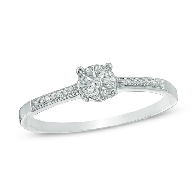 Previously Owned - Diamond Accent Promise Ring in 10K White Gold