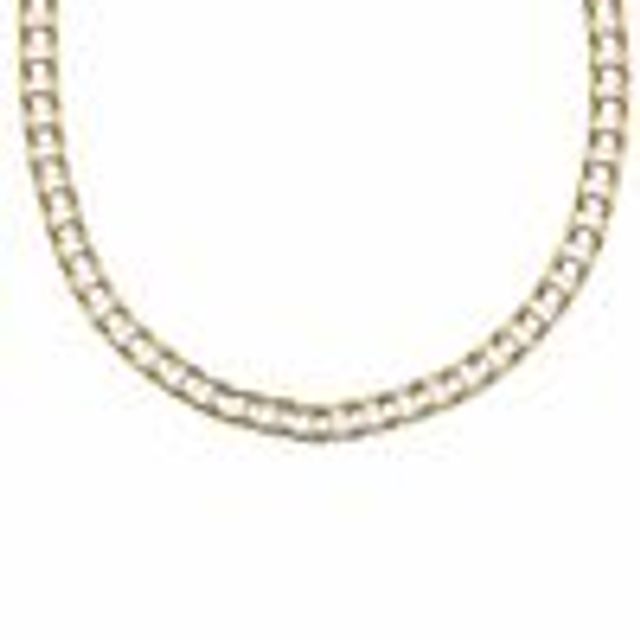 Made in Italy Men's Square Link Chain Necklace in 14K Gold - 22|Zales  Outlet