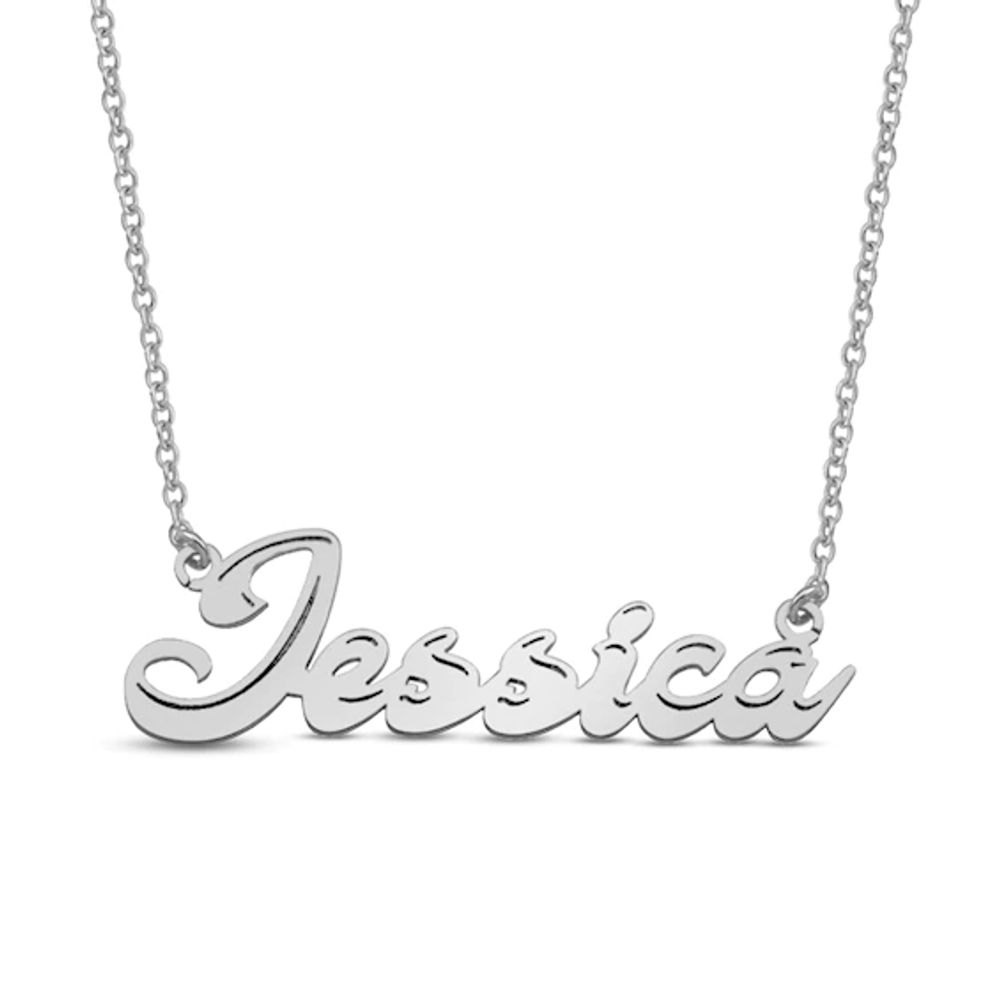 name necklace at the mall