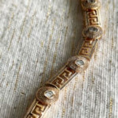 Zircon Stone Chain Bracelet B00001