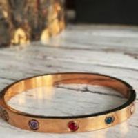 Rose Gold Color Stainless Steel Bracelet B00011