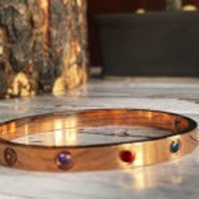 Rose Gold Color Stainless Steel Bracelet B00011
