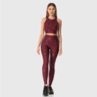 High Waist Patterned Cherry Sport Leggings