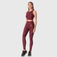 High Waist Patterned Cherry Sport Leggings