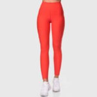 High Waist Pocket Sport Leggings Pomegranate Flower