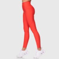 High Waist Pocket Sport Leggings Pomegranate Flower