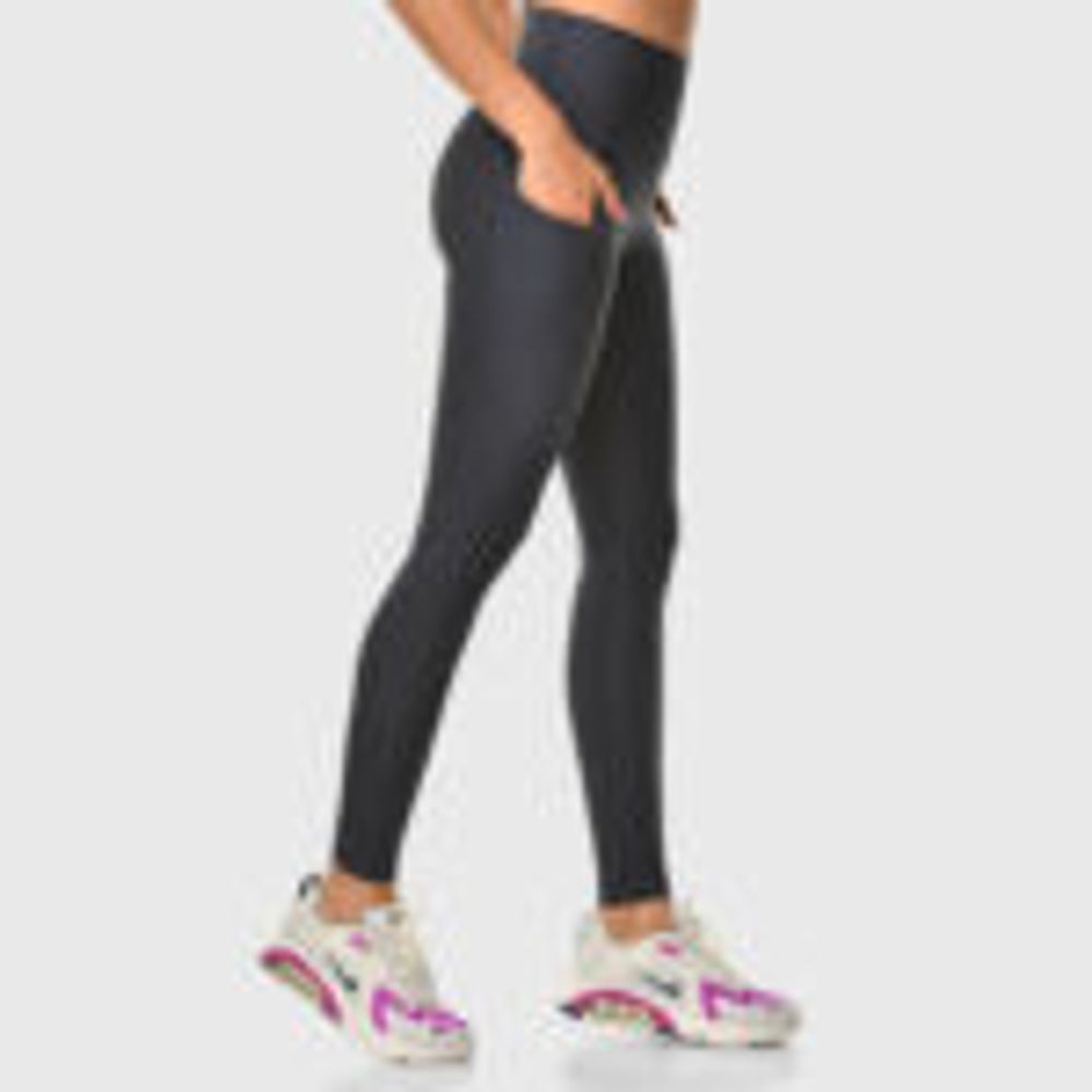 High Waist Pocket Sports Leggings Navy Blue