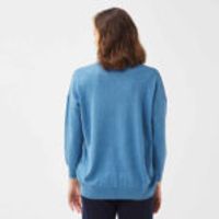 Turtleneck 100% Cotton Comfy Cut Basic Sweater