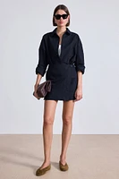 Wylie Grey | La Reina Mini Shirt Dress