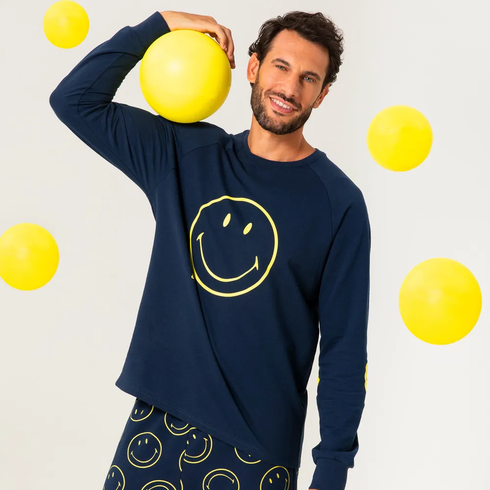 Maillot manga larga - Smiley