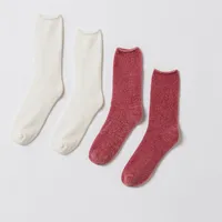 Conjunto de dos calcetines de mujer
