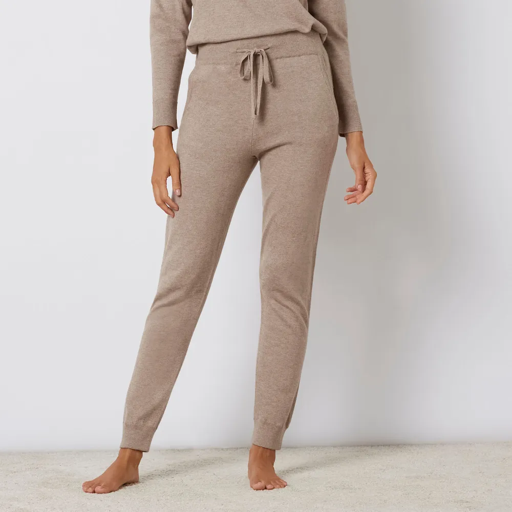 Pantalón largo con elástico - Loungewear Cashmere