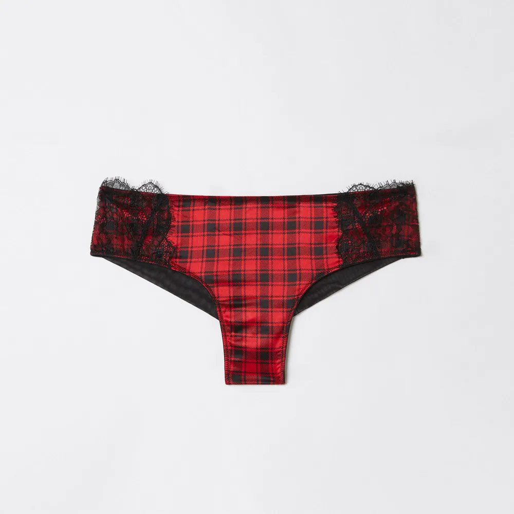 Bragas brasileñas - Tartan Pixie