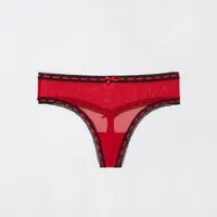 Tanga Culotte - Rojo Rubí