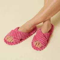 Pantuflas abiertas para mujer - Club de golf