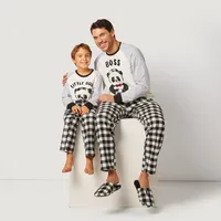 Pijama largo hombre - Familia Panda