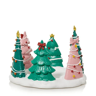 Decorative Trees Resin Holder