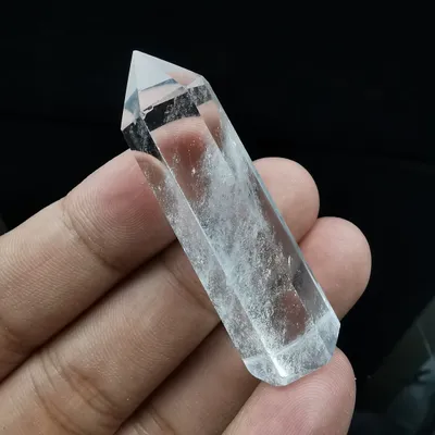 clear quartz aura