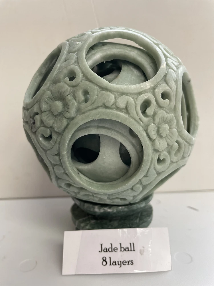 8 layer jade ball