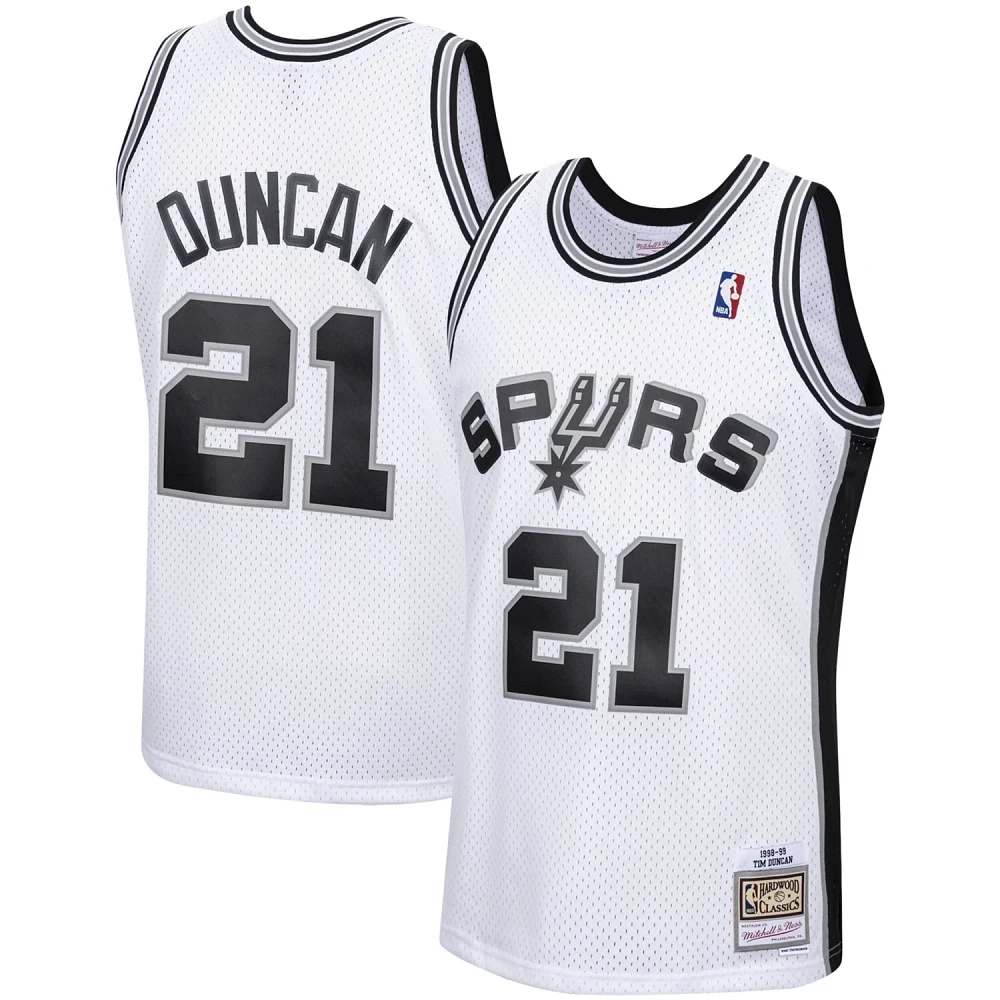 Mitchell Ness Tim Duncan San Antonio Spurs 1998/99 Hardwood