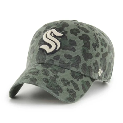 47 Men's '47 Khaki Seattle Kraken Earldor Clean Up