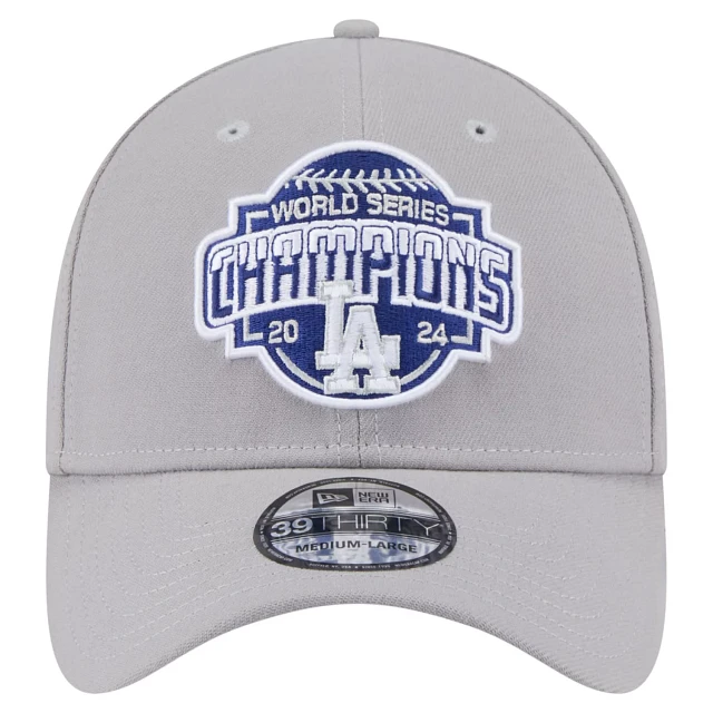 NEWERA Dodgers2024 39THIRTY medium〜large Men's New Era Gray Los Angeles Dodgers 2024 Batting Practice