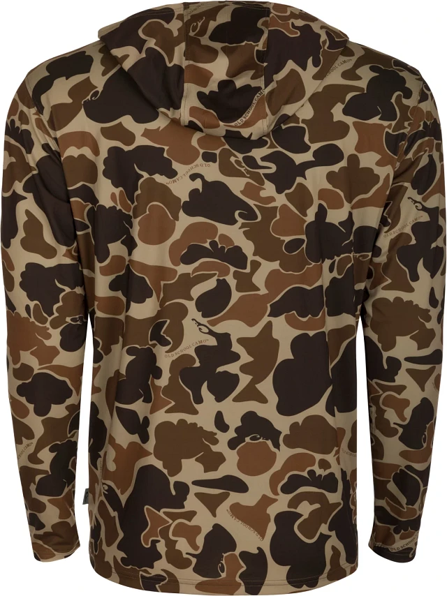 Drake waterfowl old school camo hoodie best sale