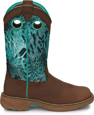 Womens steel toe boots academy best sale
