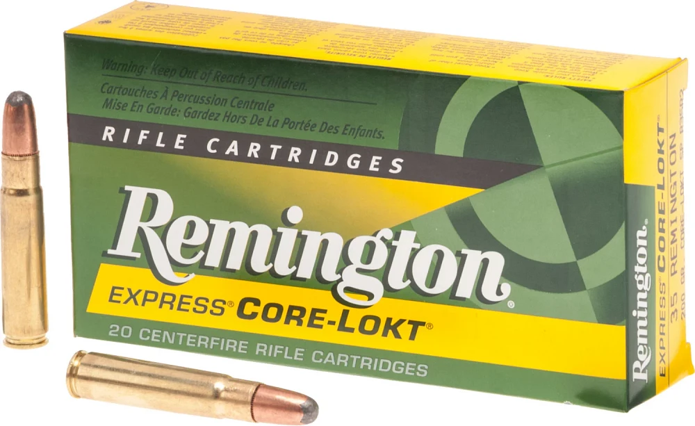 Remington Core-Lokt .35 Remington 200-Grain Centerfire Rifle Ammunition ...