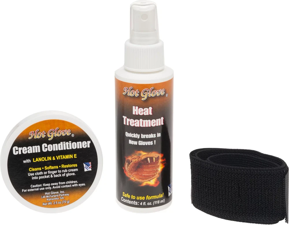 Hot Glove, Break-In Kit, includes Heat Treatment and Cream Conditioner