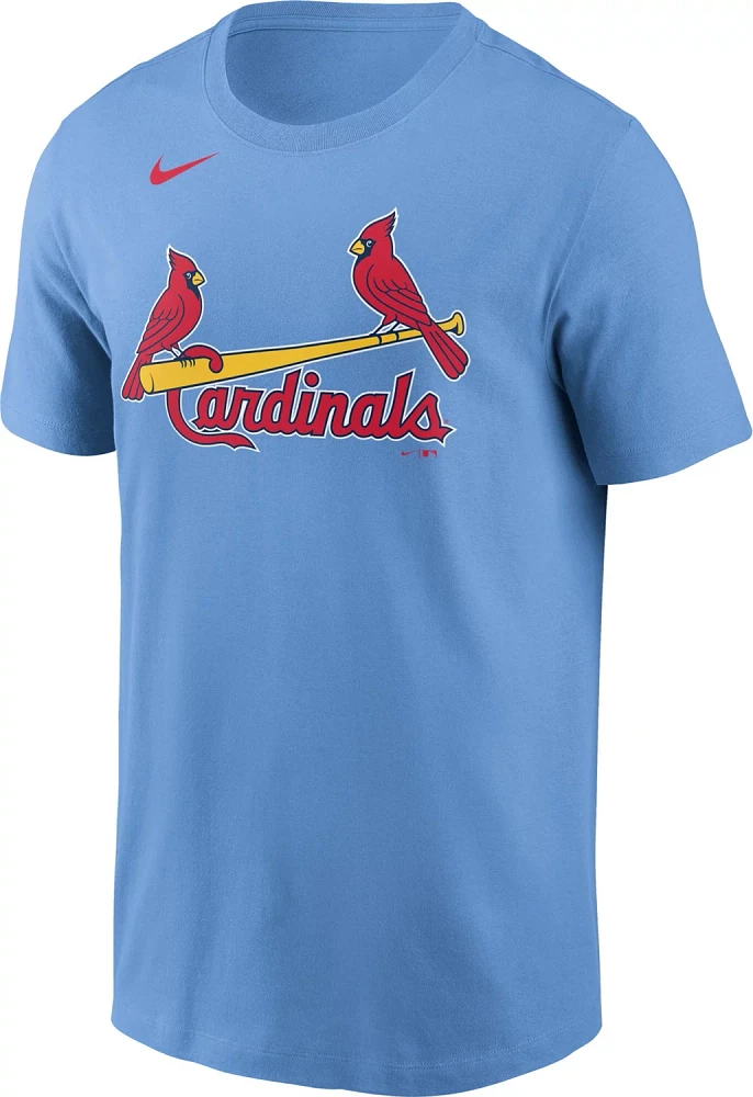 Nike Men's St. Louis Cardinals Wordmark Short Sleeve T-shirt 