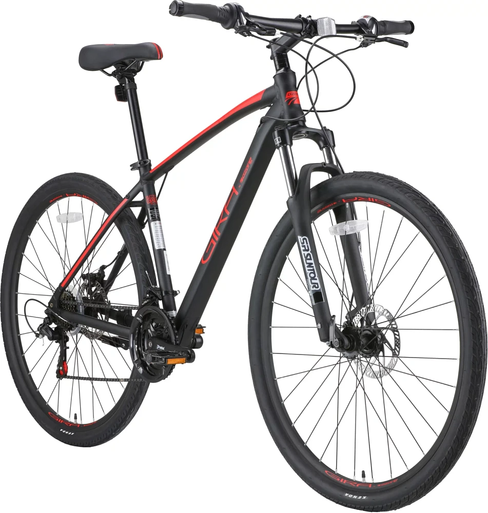 Ozone 500 Men's Gira Paseo 18-Speed 700c Hybrid Bike at Hamilton