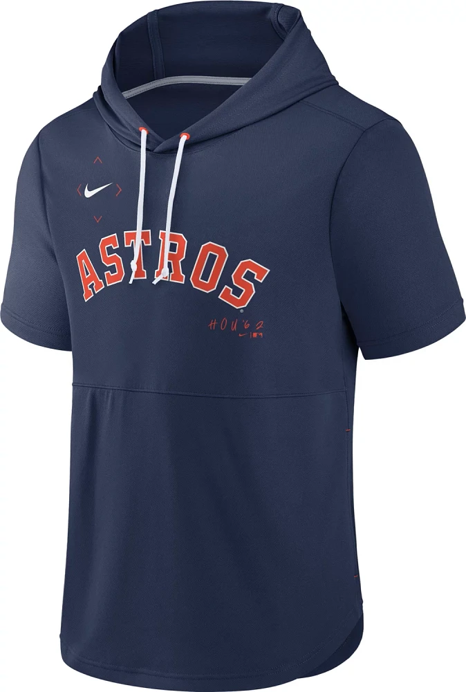 Fashion astros short sleeve hoodie