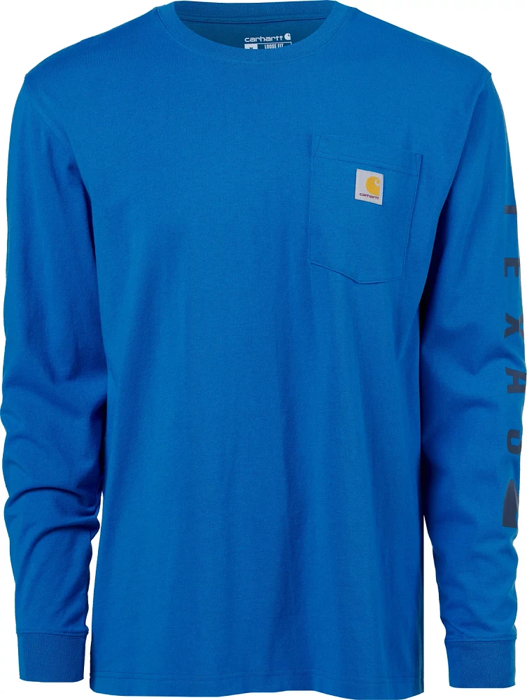 Carhartt Men's Texas Pocket Heavyweight Graphic Long Sleeve