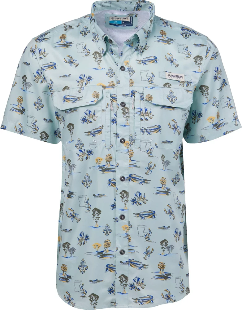 Magellan Outdoors Men's LA Local State Print Shirt | Hamilton Place